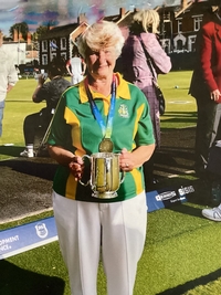 Sandra Maguire national over 60's champion