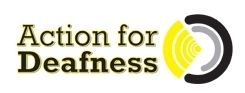 Action for Deafness logo