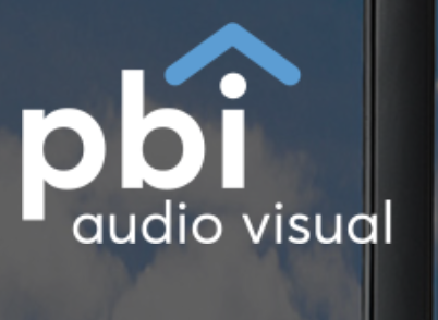 PBi Audio Visual logo